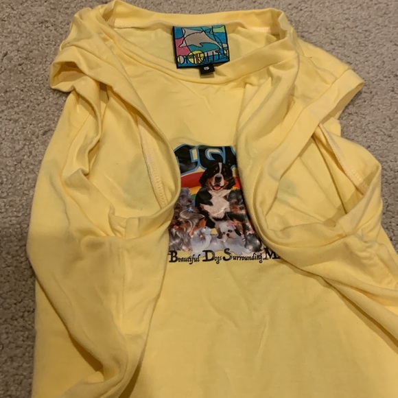 OMIGHTY BDSM Beautiful dogs surround me tank SMALL NWOT RARE - Picture 4 of 6